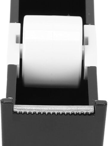 Eyelash Tape Dispenser, Eyelash Extension Tape Dispenser Holder Portable Desktop Tape Cutter for Home Salon Eyelash Extensions Supplies(Black) in Saudi Arabia