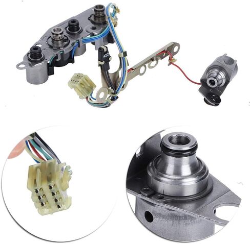 Hilitand Transmission Shift Control Solenoid for Maxima Sentra Altima 2000-2006 31940-85X01, Color Silver in Kuwait