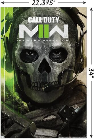 Trends International Call of Duty: Modern Warfare 2 - Key Art Wall Poster, 22.37" x 34.00", Unframed Version in Saudi Arabia