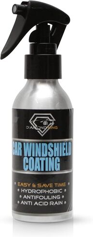 Nano Car Windshield Glass Coating 120ml - Ceramics Coating for Cars - Car Detailing, Hydrophobic Top Coat, Durable, Car Wax Polish Spray - Car Shiner, Cleaner, DK-WIND in Saudi Arabia