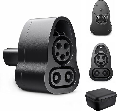 محول CCS لـ Tesla، CCS1 إلى محول شاحن Tesla لطراز Tesla 3، Y، S، X، 250kW/300A/500V DC سريع CCS إلى محول Tesla هدايا لأصحاب Tesla in Kuwait