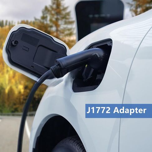 J1772 Adapter, Max 60A 250V with Security Lock, Safety Certified Charger Adapter Fit for J1772 EVs, Destination Charger Mobile Connector Wall Connector in Saudi Arabia