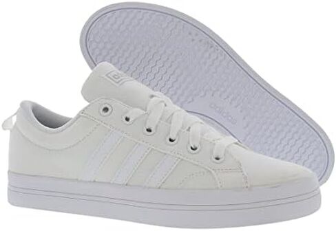 حذاء تنس Grand Court SE للسيدات من adidas، أبيض/أبيض/وردي الإشارة، 5 in Saudi Arabia