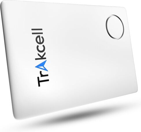 (2024) Thin Wallet Tracker Card - Smart Bluetooth Tracker, Compatible with iOS & Android, IP67 Waterproof Wallet Tracker Up to 260 ft Range - Phone Tracker -White in Saudi Arabia