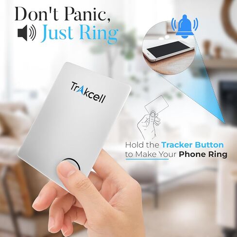 (2024) Thin Wallet Tracker Card - Smart Bluetooth Tracker, Compatible with iOS & Android, IP67 Waterproof Wallet Tracker Up to 260 ft Range - Phone Tracker -White in Saudi Arabia