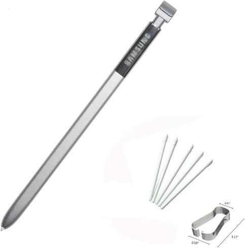قلم S Pen Stylus Touch Pen، قلم Biuboom Digitizer لجهاز Chromebook V2، V2 Plus XE520QAB-K01US XE525QBB-K01US أطراف بديلة/دبابيس دبوس - رمادي in Kuwait