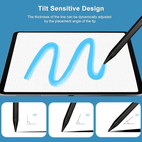 Active Stylus Pencil for Samsung Galaxy Tablet A9 A8 A7,New Plastic Point Tip with Precise and Accurate Drawing Pencil Compatible with Samsung Galaxy Tablet A9 A8 A7 Stylus Pen,Black in Kuwait