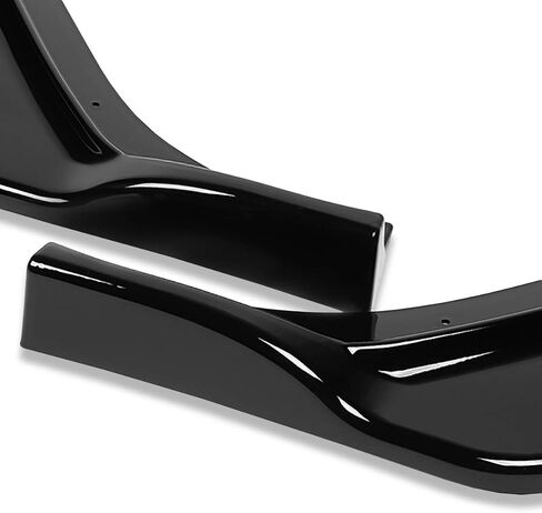 DNA MOTORING 2-PU-516-PCF Carbon Fiber Look Front Bumper Lip CS2-Style Compatible with 08-10 Subaru WRX/STI in Saudi Arabia