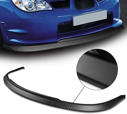 DNA MOTORING 2-PU-516-PCF Carbon Fiber Look Front Bumper Lip CS2-Style Compatible with 08-10 Subaru WRX/STI in Saudi Arabia