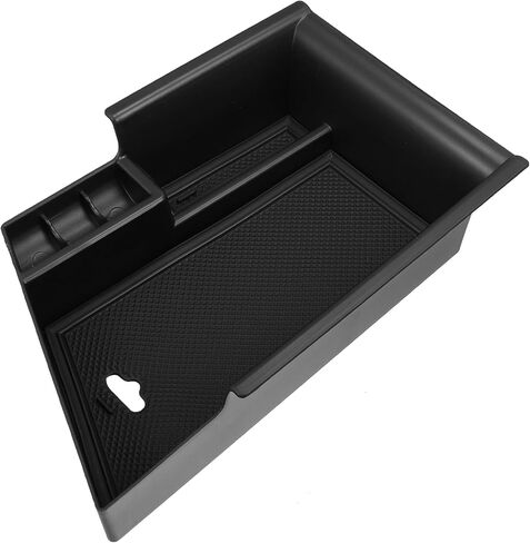 ACROPIX Front Center Console Organizer Tray Fit for for Hyundai Elantra - Pack of 1 Black in Saudi Arabia
