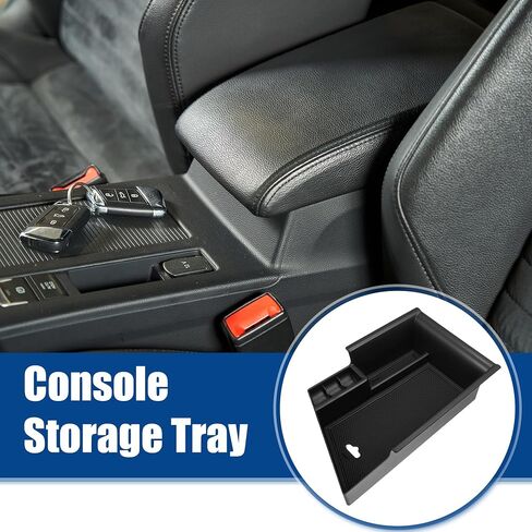 ACROPIX Front Center Console Organizer Tray Fit for for Hyundai Elantra - Pack of 1 Black in Saudi Arabia