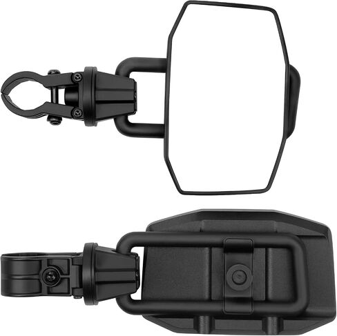 مرايا الرؤية الجانبية KEMIMOTO UTV تناسب 1.75 بوصة - 2 بوصة شريط رول مرايا جانبية متعددة الزوايا قابلة للتعديل متوافقة مع Polaris RZR Can-Am Maverick X3 Talon Pioneer 1000 Wolverine Kawasaki Teryx in Kuwait