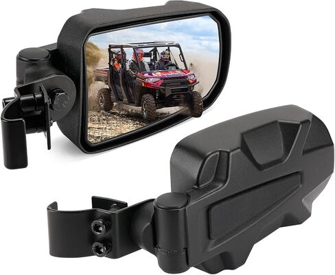 مرايا جانبية KEMIMOTO UTV، مرآة رؤية جانبية لسطح قابل للتعديل UTV لملاءمة احترافية متوافقة مع Polaris Ranger 570 500 900 1000 General 1000 Can-Am Maverick Trail in Saudi Arabia