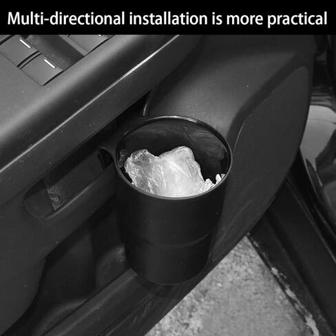 حامل أكواب السيارة، قطعتان من حامل المشروبات مع مشابك لفتحة تهوية، وصينية زجاجة مثبتة على المقعد الخلفي تلقائيًا مع خطاف، وحاوية بلاستيكية لمسند الذراع في مركز باب السيارة لعلب الصودا، وإكسسوارات السيارة (أسود) in Kuwait