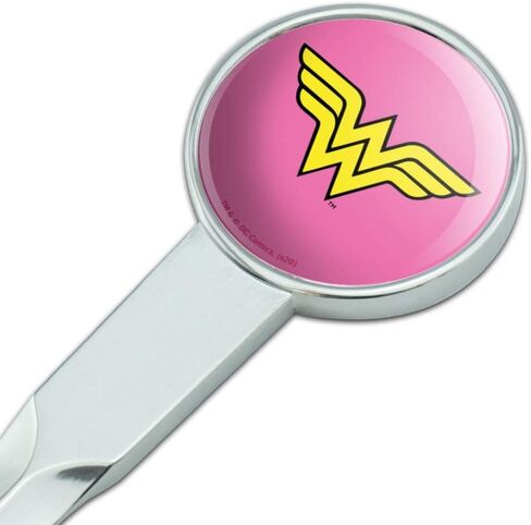 ماكينة تقطيع فتاحة الرسائل ذات الشعار الكلاسيكي المطلي بالكروم المعدني الكلاسيكي من Wonder Woman in Saudi Arabia