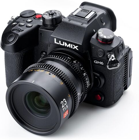 VILTROX 23mm T1.5 Micro 4/3 Mount Cine Lens, T1.5 Cine Lens for Micro Four Thirds Mount Olympus Panasonic Lumix in Saudi Arabia