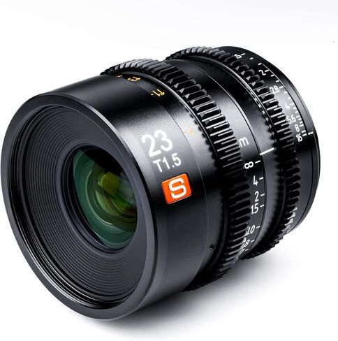 VILTROX 23mm T1.5 Micro 4/3 Mount Cine Lens, T1.5 Cine Lens for Micro Four Thirds Mount Olympus Panasonic Lumix in Saudi Arabia