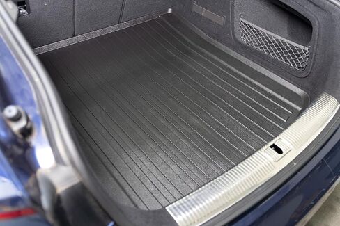 Premium Cargo Liner for Audi A5 Sportback 2018-2024 - 100% Protection - Custom Fit Car Trunk Mat - All-Season Black Cargo Mat - 3D Shaped Laser Measured Trunk Liners for Audi A5 Coupe in Saudi Arabia