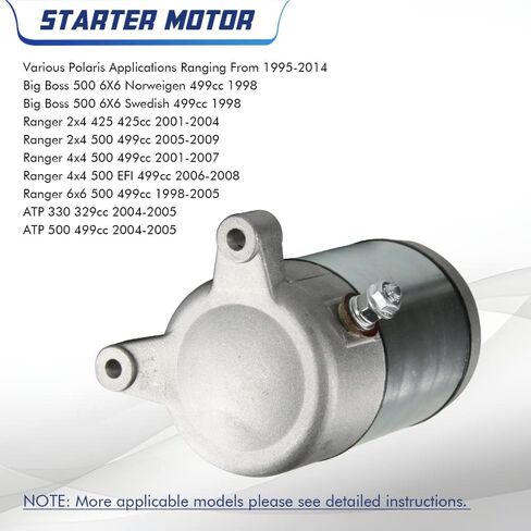 استبدال محرك KEDAKEJI Starter لـ 1995-2014 رياضي رينجر ماغنوم تريل بليزر تريل بوس 335 400 450 500 ATVS Polaris 3090188 3084981 57-2688 كاتب in Saudi Arabia
