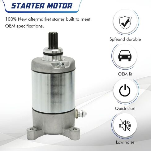 استبدال محرك KEDAKEJI Starter لـ 1995-2014 رياضي رينجر ماغنوم تريل بليزر تريل بوس 335 400 450 500 ATVS Polaris 3090188 3084981 57-2688 كاتب in Saudi Arabia