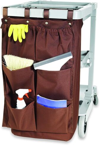 منظم عربة التدبير المنزلي بالجيب، أسود (9 جيوب بني) in Kuwait