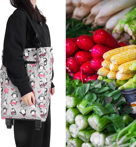 عربات التسوق المنزلية، عربات البقالة، حقيبة تسوق لكبار السن، عربة تسوق قابلة للطي، عربة تسوق خارجية، عجلات مرنة، عربة تسوق خارجية، عربة بقالة قابلة للطي بعجلات in Kuwait