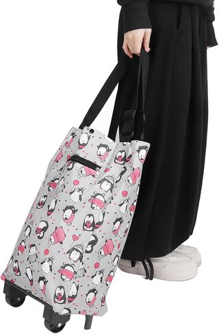 عربات التسوق المنزلية، عربات البقالة، حقيبة تسوق لكبار السن، عربة تسوق قابلة للطي، عربة تسوق خارجية، عجلات مرنة، عربة تسوق خارجية، عربة بقالة قابلة للطي بعجلات in Kuwait