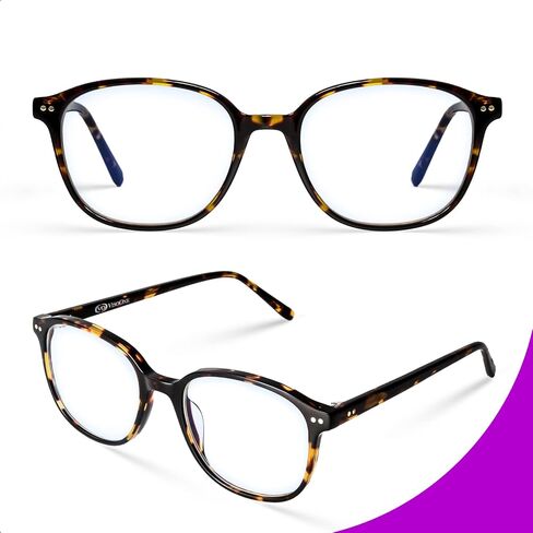 نظارات VISOONE Fashion Blue Light Blocking Square مع مكافحة وهج الكمبيوتر للألعاب للنساء والرجال in Kuwait
