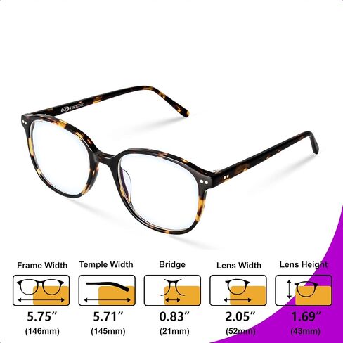 نظارات VISOONE Fashion Blue Light Blocking Square مع مكافحة وهج الكمبيوتر للألعاب للنساء والرجال in Kuwait