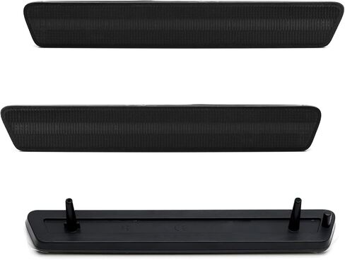 iJDMTOY OE-Spec Red Lens Rear Bumper Side Marker Assemblies Compatible With 1999-2004 Ford Mustang w/Optional LED Light in Saudi Arabia