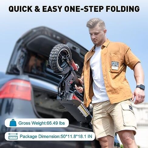 EVERCROSS H5 Electric Scooter, Electric Scooter for Adults with 800W Motor, Up to 28MPH & 25 Miles-10'' Solid Tires, E-Scooter with Seat & Dual Braking in Kuwait