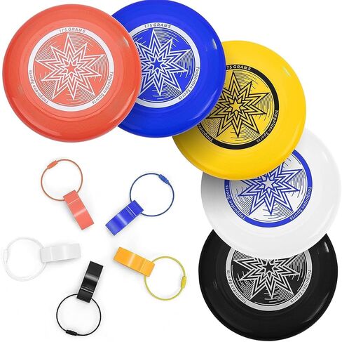 Eastgoing Ultimate Flying Disc 175 Gram, 10.75 Inch Sport Disc ，Loads of Colors Available, Suitable for Competitions, Team Flying Disc for Beach, Park, Pet, Camping and More, in Saudi Arabia