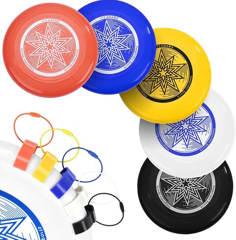 Eastgoing Ultimate Flying Disc 175 Gram, 10.75 Inch Sport Disc ，Loads of Colors Available, Suitable for Competitions, Team Flying Disc for Beach, Park, Pet, Camping and More, in Saudi Arabia