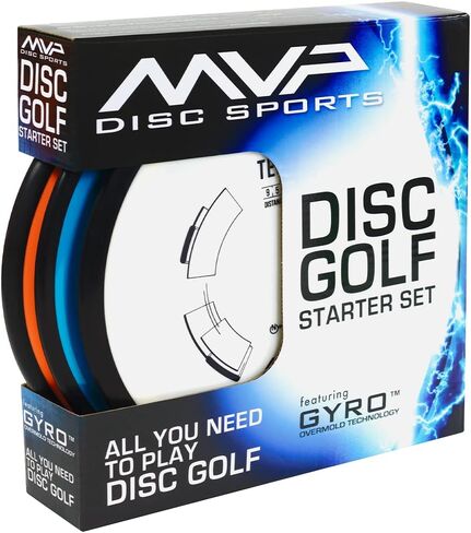 MVP Disc Sports 3-Disc Premium Disc Golf Starter Set (Colors and Models May Vary) in Saudi Arabia