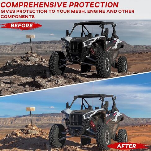 مصد أمامي رياضي من SAUTVS لـ Teryx KRX 1000 Trail Edition، واقي مصد أمامي أسود لملحقات Kawasaki Teryx KRX 1000 2020 2021 2022 2023 2024، استبدال #99994-1301 in Saudi Arabia