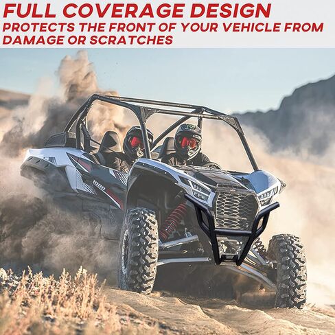 مصد أمامي رياضي من SAUTVS لـ Teryx KRX 1000 Trail Edition، واقي مصد أمامي أسود لملحقات Kawasaki Teryx KRX 1000 2020 2021 2022 2023 2024، استبدال #99994-1301 in Saudi Arabia