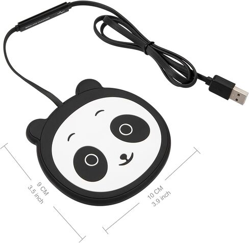 شاحن لاسلكي، لوحة شحن لاسلكية سريعة 10 وات، شاحن هاتف محمول، وسادة شاحن مكتب لطيفة، لوحة شحن باندا كرتونية، شاحن Airpod لاسلكي Galaxy S20/S10/S9/S8 20 Ultra (M1) in Kuwait