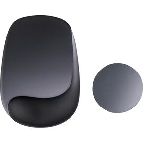 Ergonomic Mouse Pad and Keyboard Wrist Rest Set, Keyboard and Mouse Pad, Mouse Wrist Support, Non-Slip Coaster, Comfort & Support for Typing and Gaming,Reduces Fatigue (3, Green)