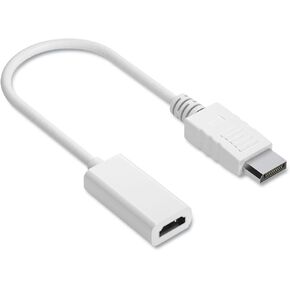 NXT Technologies Staples 0.5-ft DisplayPort/HDMI Audio/Video Adapter, White