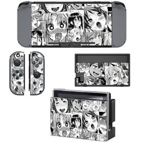 Vanknight vinyl wrap skins ملصقات ملصقات للتبديل العادي Console Console Joy-Con Dock Skin Anime Funny Girls
