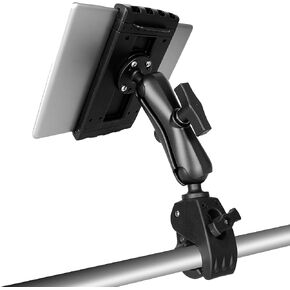 Heavy Duty Tablet Mount for Truck, Aluminum Drill Base Tablet Holder, Compatible with 7.5''-13'' Tablets/iPad, Industrial iPad Holder for Wall, Truck,Commercial Vehicles, Warehouse, Dashboard, Boat in Kuwait