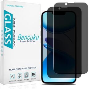 (2 Pack) Privacy Screen Protector for iPhone 16e (2025 Edition) 6.1 Inch Anti-Spy Tempered Glass, Anti Scratch, Bubble Free
