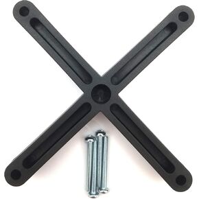 PAW International 1" Spacer | VESA100x100mm Hole Pattern | for Polymer or Steel RV TV Brackets | Adds Space for Plugs & Cables for TV or Monitor