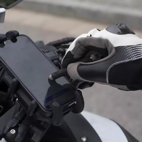 Motorcycle Mobile Phone Magnetic Stylus, Alternatives to Touchscreen Motorcycle Gloves. Magnetically Attaches to The Fuel Tank or Iron Screws Directly.