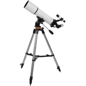 Telescope, AZ Mount Astronomical Refracting Telescope for Kids Beginners - Travel Telescope with Carry Bag, Monocular Professional Telescope with 2 eyepieces,Suitable for Adults Gi