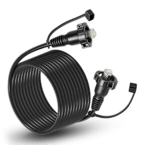 25 قدم كبل الشبكة البحرية لـ RJ-45 Garmin متوافق مع GPSMAP ، ECHOMAP PLUS/UHD/ULTRA ، GMR ، GMR FANTOM ، GMS ، GSD ، GCV 10 MODULE SONAR ؛ GCV 20 ؛ GDL 30/30a ، #010-10551-00