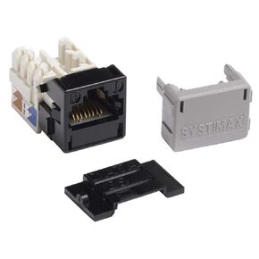 MGS400-003 GIGASPEEDâ XL MGS400 SERIES الفئة 6 U/UTP منفذ معلومات ، أسود
