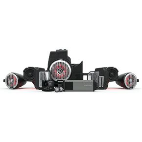 Rockford Fosgate RZR19PXP-STG5 Audio Kit: PMX-3 Receiver, 1500-Watt Amp, Front Speakers & M2 Tweeters, M2 Color Optix Lighted 10" Subwoofer & M2 6.5" Rear Speakers for Select RZR Pro XP Models (2019+)