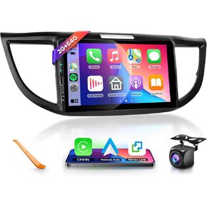 2G+64G Car Radio Stereo for Honda CRV 2012-2016, Wireless CarPlay/Android Auto 9 Inch HD Touch Screen Android 13 Head Unit GPS WiFi Bluetooth Type-C/USB EQ HD Backup Camera