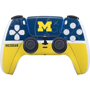 Skinit Decal Gaming Skin Compatible with PS5 Controller - Officially Licensed University of Michigan M Design